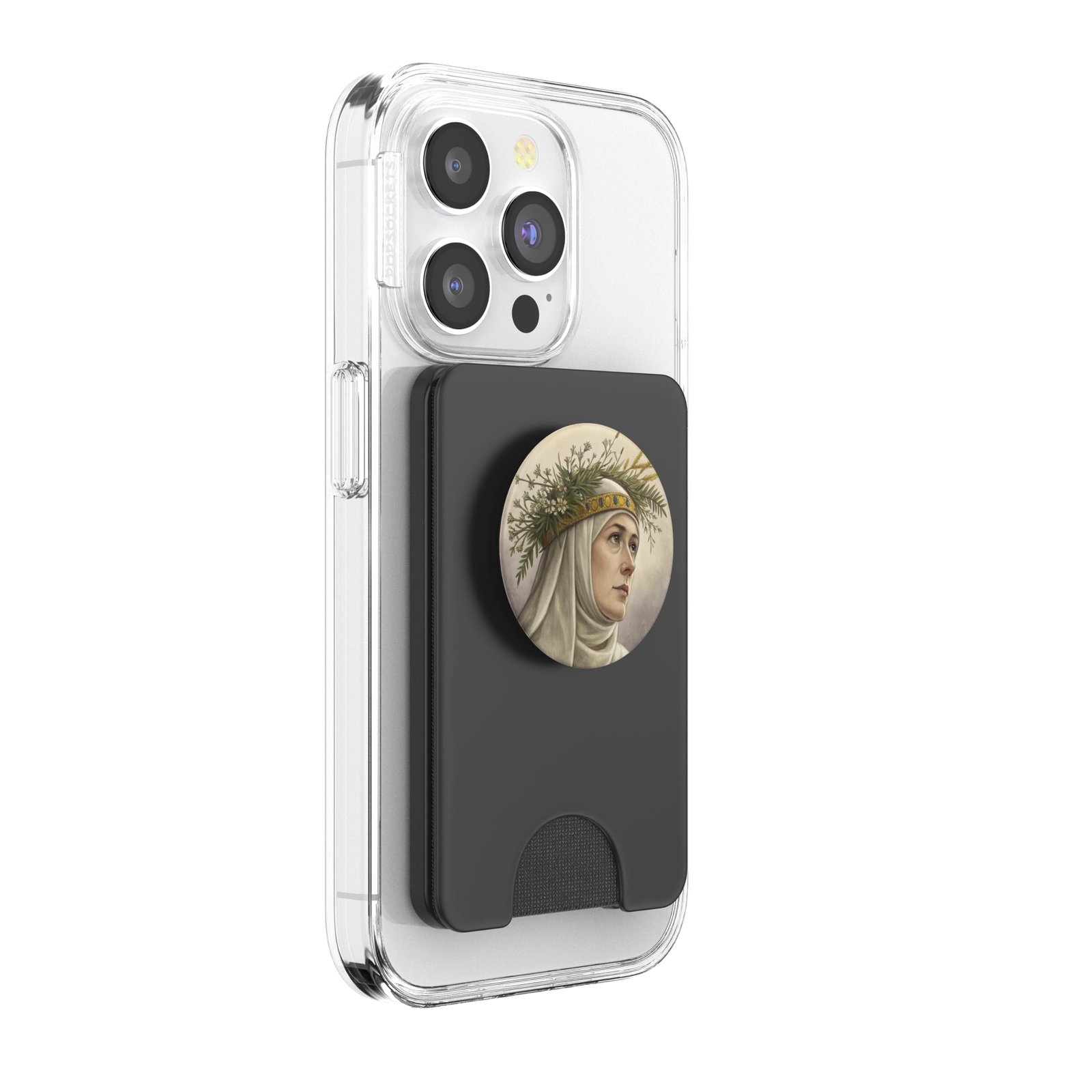 Heilige Hildegard von Bingen PopSockets PopWallet für MagSafe - Image 4