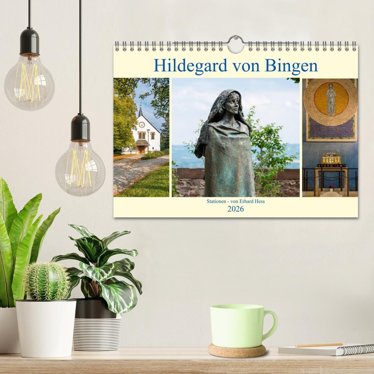 Hildegard von Bingen - Stationen (Wandkalender 2026 DIN A4 quer), CALVENDO Monatskalender: Stationen der Hildegard v. Bingen in Bildern (CALVENDO Glaube) - Image 3