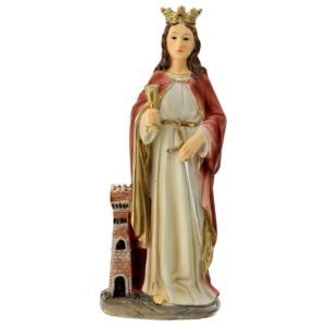Holyart Heilige Barbara, Resin, koloriert, 20 cm - Image 1