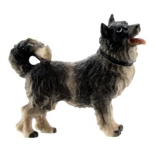 Holyart Hund für Krippe Mod. Kostner Grödnertal Holz 9.5cm - Image 1