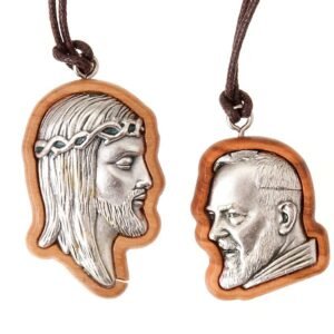 Holyart Medaille Jesus - Padre Pio, Jesus - Image 1