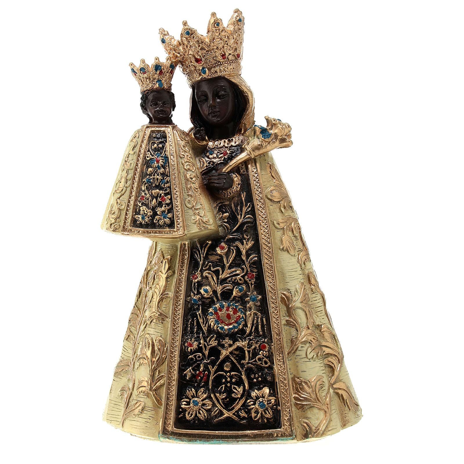 Holyart Schwarze Madonna von Altötting, Resin, koloriert, 12 cm - Image 1
