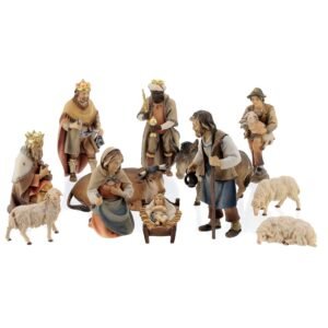 Holyart Set aus 12 Krippenfiguren Grödnertal, 12 cm - Image 1