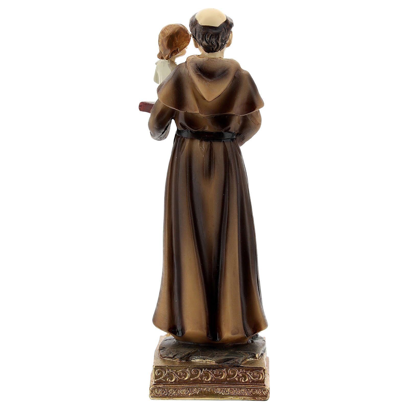 Holyart Statuen aus Resin und PVC: Statue aus Harz Antonius von Padua, 15 cm - Image 4