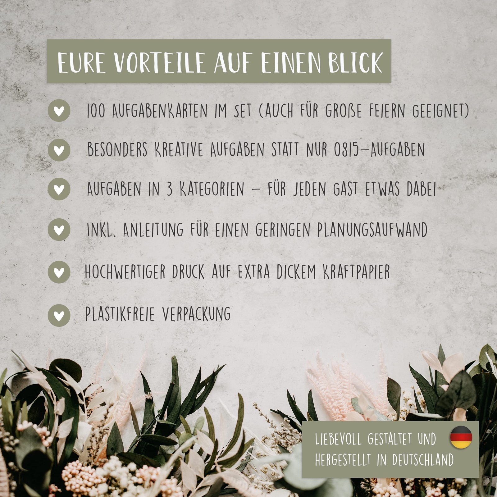 Hyggelig Home 100 Hochzeits Aufgaben Karten für eine unvergessliche Hochzeit - Hochzeitsspiel für Gäste & Brautpaar - Fotoaufgaben Fotospiel für viele Lacher, tolle Fotos und einzigartige Momente - Image 4