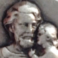 I G J Medaille von Heiliger Josef -Patron der Arbeiter und der Gute Tod - Image 2
