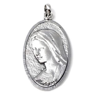 Inmaculada Romero IR Medaille Silber Gesetz 925m Feste Wohnheizung Jungfrau von Medjugorje Königin des Friedens Jesus Barmherzigen - Image 1