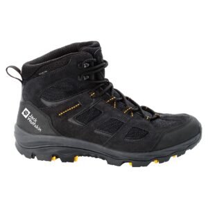 Jack Wolfskin Herren Vojo 3 Texapore Mid M, Black Burly Yellow Xt, 44 EU - Image 1