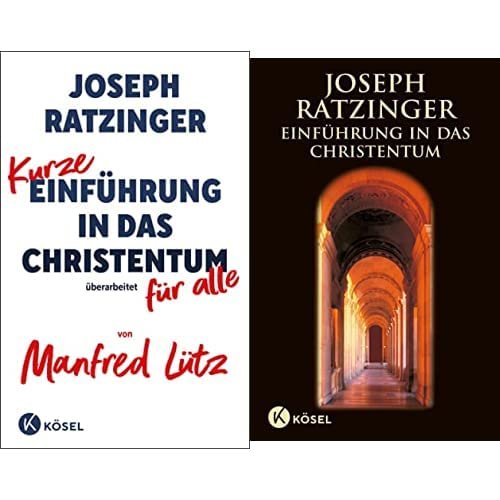 Joseph Ratzinger-Set: "Kurze Einführung in das Christentum: Überarbeitet für alle von Manfred Lütz" + "Einführung in das Christentum: Vorlesungen über das apostolische Glaubensbekenntnis" - Image 1