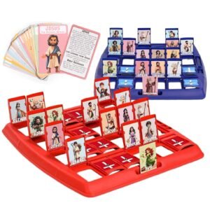 KINDLUME Bibelspiel Wer Bin Ich, Personen Raten Spiel, Bibel Charaktere Erraten, Gesellschaftsspiel für Kinder, Mit 24 Heiligen Bibelfiguren, Lebensgeschichte, für Familienabende, Sonntagsschule - Image 1