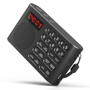KJV Audio-Bibelspieler, King James Version, elektronische Audio-Bibel für Senioren, Sehbehinderte, Legastheniker und Nicht-Leser, tragbares, religiöses Geschenk mit Kopfhöreranschluss und langer - Image 1