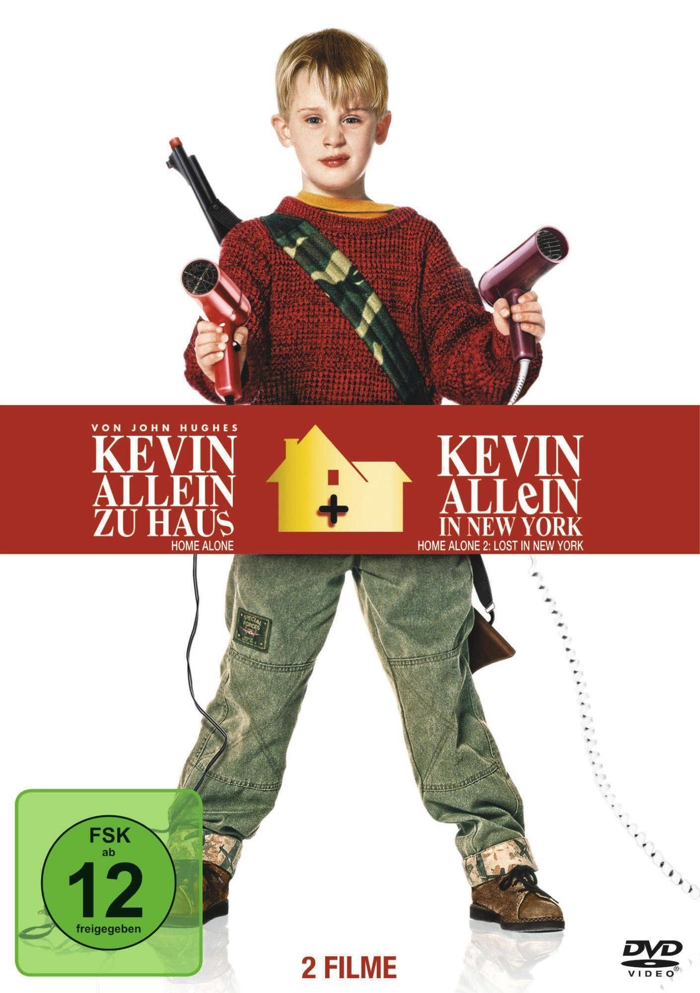 Kevin - Allein zu Haus / Kevin - Allein in New York (2 Filme, 1 Disc) - Image 1