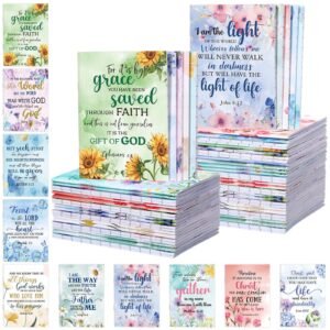 Kinlop Christliche Geschenke für Frauen, Gebetstagebuch, kleiner Bibelvers, Notizbuch, religiöse, inspirierende Schrift, Zitate, Taschennotizblöcke für Weihnachten, Sonntag, Schule, Kirche, Lehrer - Image 1