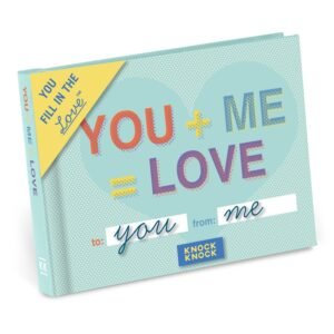 Knock Knock Knock Fill in the Love Books (in the blanko Geschenktagebuch) Sie + Me You + Me = Liebe - Image 1