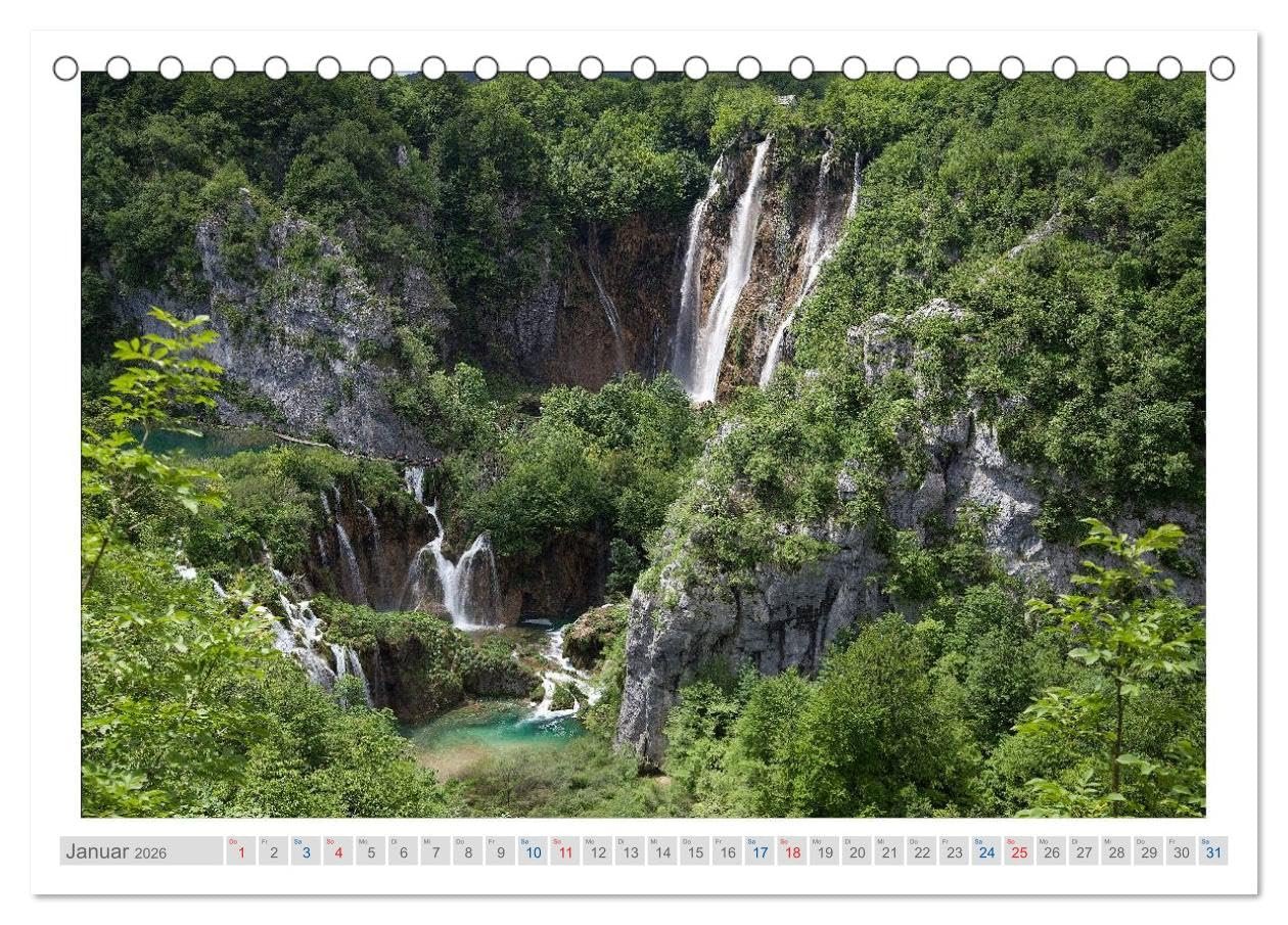 Kroatien - Plitwitzer Seen, Rijeka und Krk (Tischkalender 2026 DIN A5 quer), CALVENDO Monatskalender: Kroatien, ein geschichtsträchtiges Land mit vielen Sehenswürdigkeiten (CALVENDO Orte) - Image 4
