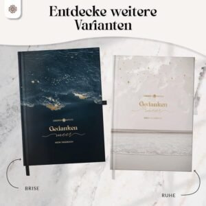 LEBENSKOMPASS® Gedankenmeer - Gedankentagebuch Brise - Tagebuch für Erwachsene - Gefühlstagebuch, Stimmungstagebuch zum Ausfüllen - Journal Buch für mehr Achtsamkeit im Alltag - Image 10