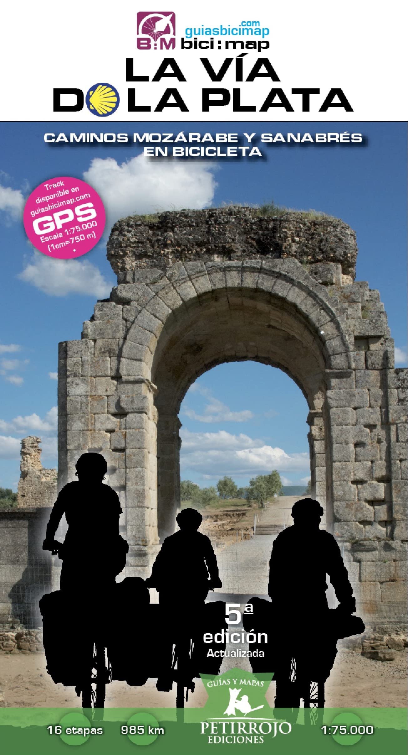 La Vía de la Plata: Caminos Mozárabe y Sanabrés en bicicleta (Bici:map, Band 29) - Image 1