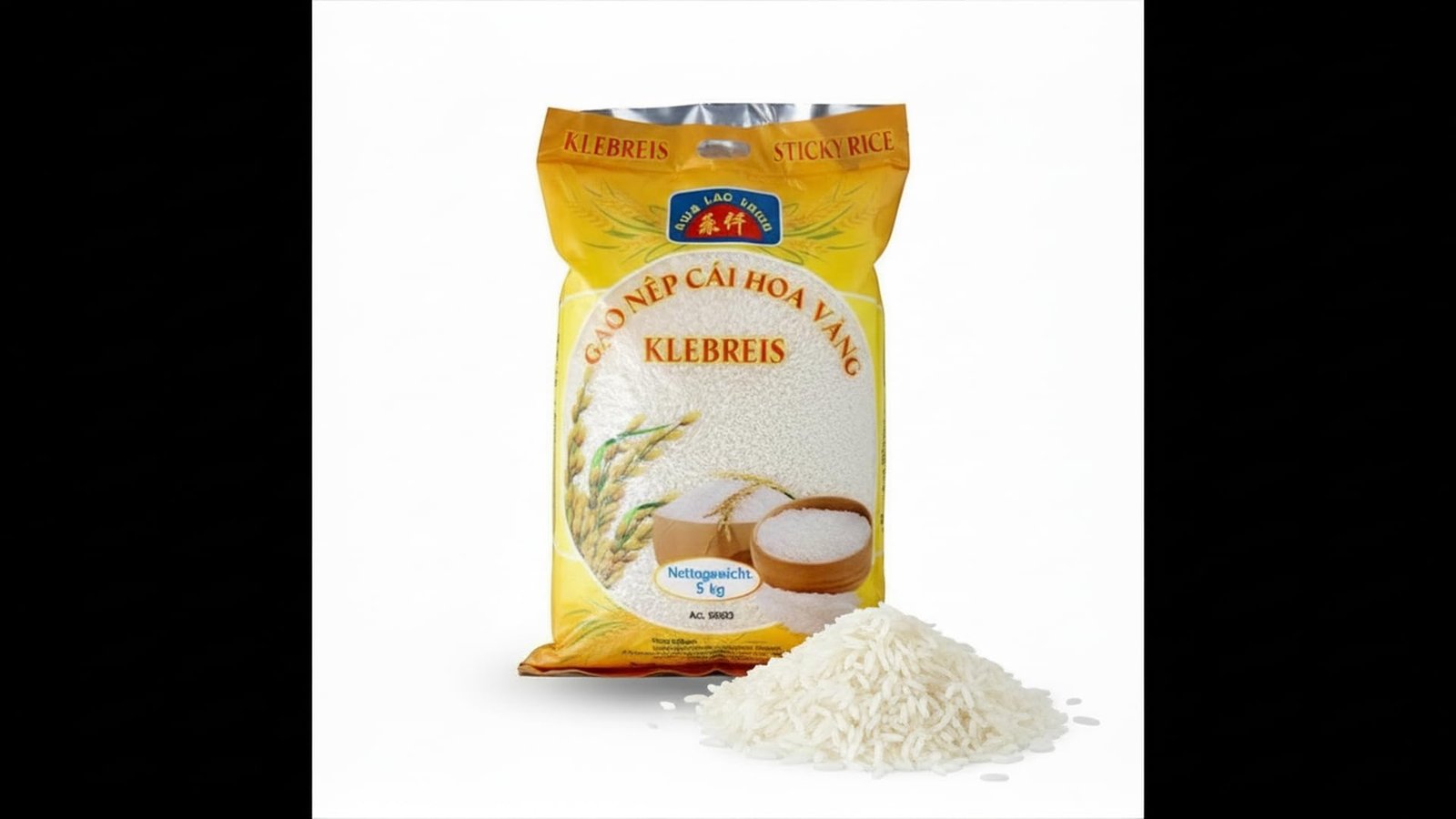 Lac Thien Premium Vietnamesischer Klebreis 5 kg – Nep Cai Hoa Vang (Gelbe Blüten-Klebreis aus Nordvietnam) – Aromatisch, weich dẻo für authentisches Xôi, Bánh Chưng & traditionelle Gerichte - Image 4