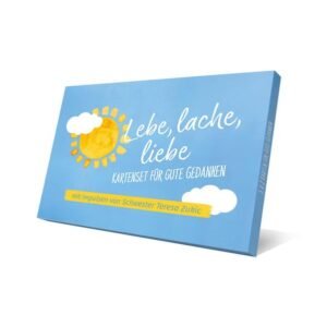Lebe, lache, liebe-Kartenset für gute Gedanken: mit Impulsen von Schwester Teresa Zukic - Image 1