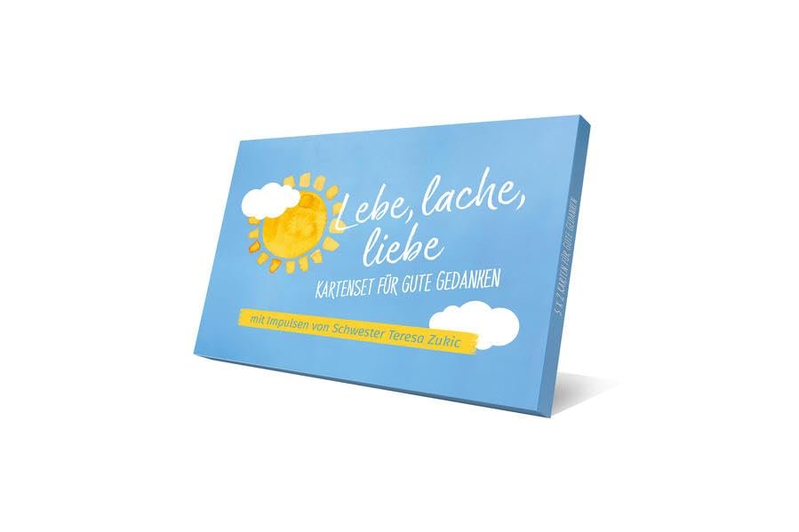 Lebe, lache, liebe-Kartenset für gute Gedanken: mit Impulsen von Schwester Teresa Zukic - Image 1