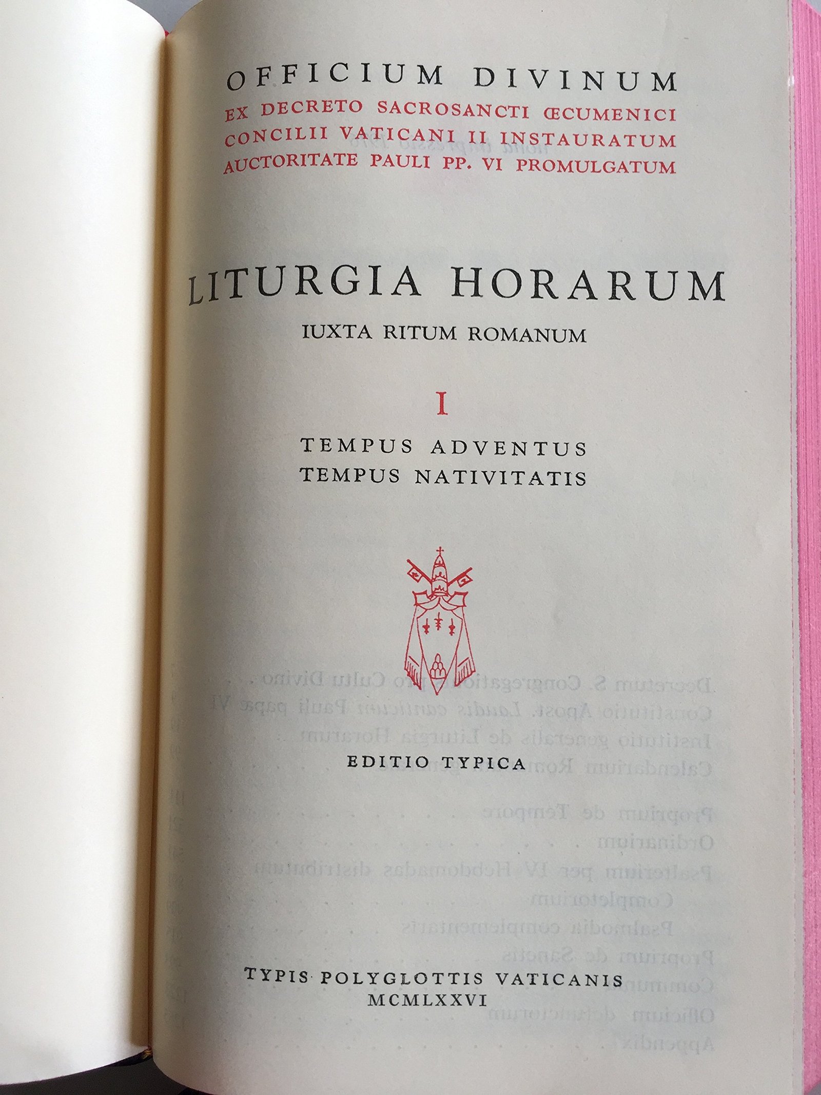 Liturgia horarum iuxta Ritum Romanum. 1. Tempus adventus 2 Tempus quadragesimae. 3. Tempus per annum Hebdomadae I - XVII. 4. empus per annum Hebdomadae XXVIII - XXXIV. - Image 2