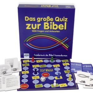 MaMeMi Gesellschaftsspiel Das Grosse Quiz zur Bibel mit 1000 Fragen Für 2-6 Spieler, - Image 1