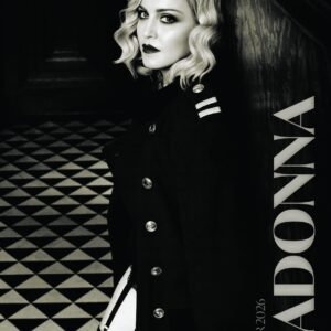 Madonna Wandkalender 2026, A3 29,7 x 42 cm, 12 Monatsfotos, Wirobound, vollfarbig - Image 1