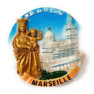 Magnet Marseille Notre Dame de la Garde (7 x 6 cm) - Image 1