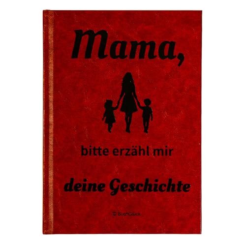 Mama, bitte erzähl mir deine Geschichte - Persönliches Erinnerungsbuch zum Ausfüllen | Mit Stammbaum & 250+ Fragen | Geschenk zum Geburtstag, Muttertag, Weihnachten | Hochwertig & edel - Image 1