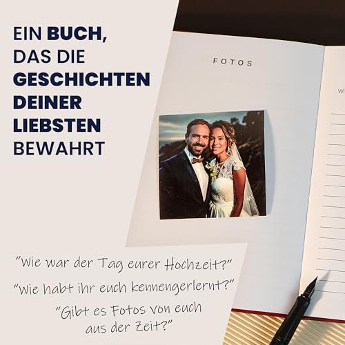 Mama, bitte erzähl mir deine Geschichte - Persönliches Erinnerungsbuch zum Ausfüllen | Mit Stammbaum & 250+ Fragen | Geschenk zum Geburtstag, Muttertag, Weihnachten | Hochwertig & edel - Image 2