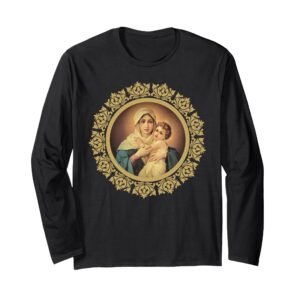 Muttergottes von Schönstatt Mutter dreimal bewundernswerte Langarmshirt - Image 1