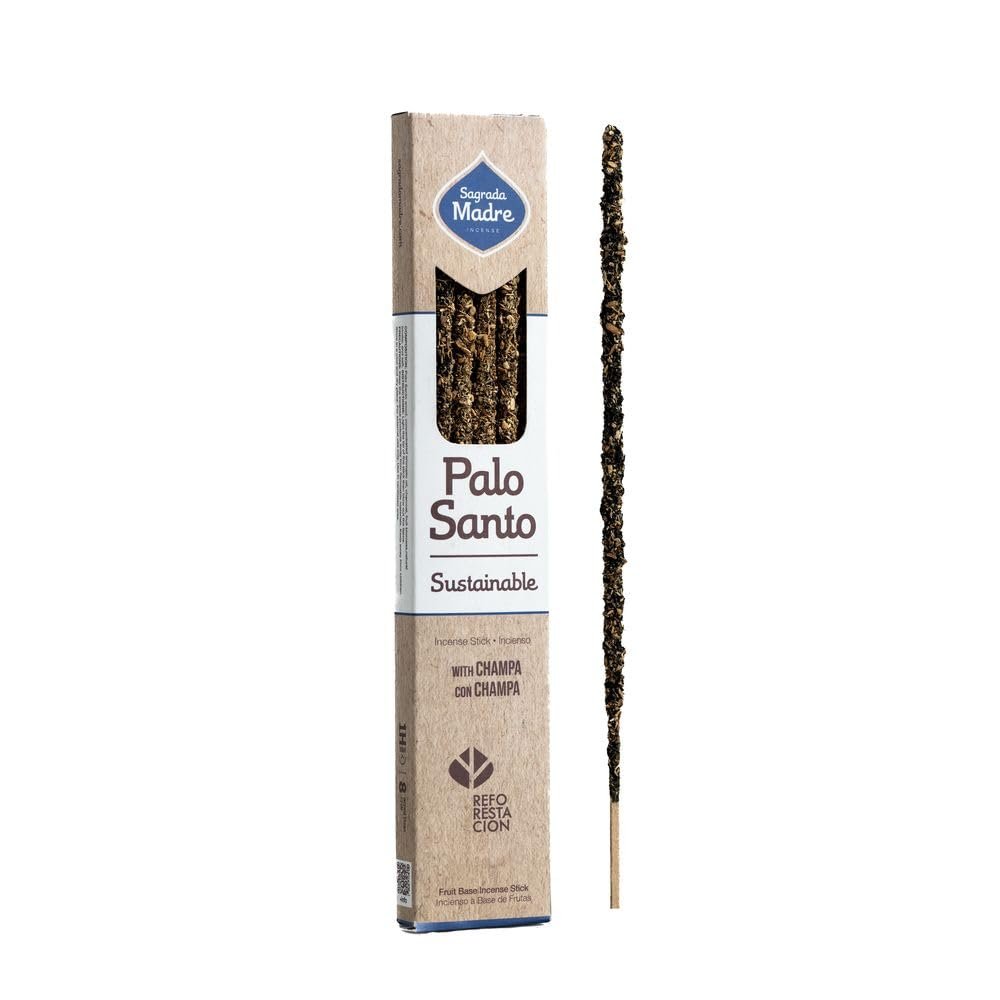 Muttermutter – Räucherstäbchen – 100 % natürliche Räucherstäbchen – ca. 8 Sticks pro Packung (Heiliger Palo und Champa) - Image 1