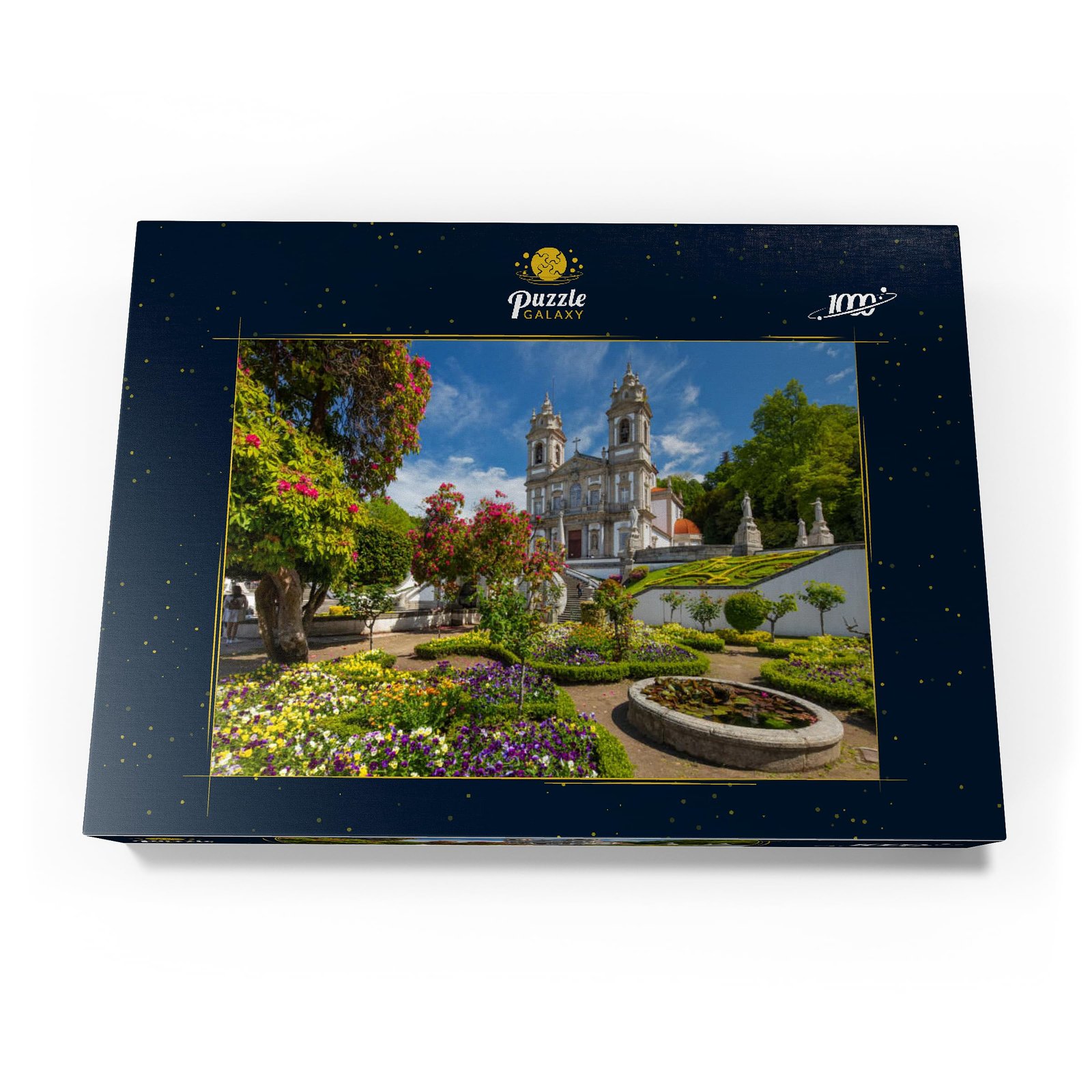 MyPuzzle Wallfahrtskirche Bom Jesus do Monte bei Braga, Portugal - Premium 1000 Teile Puzzle - MyPuzzle Sonderkollektion von Puzzle Galaxy - Image 4
