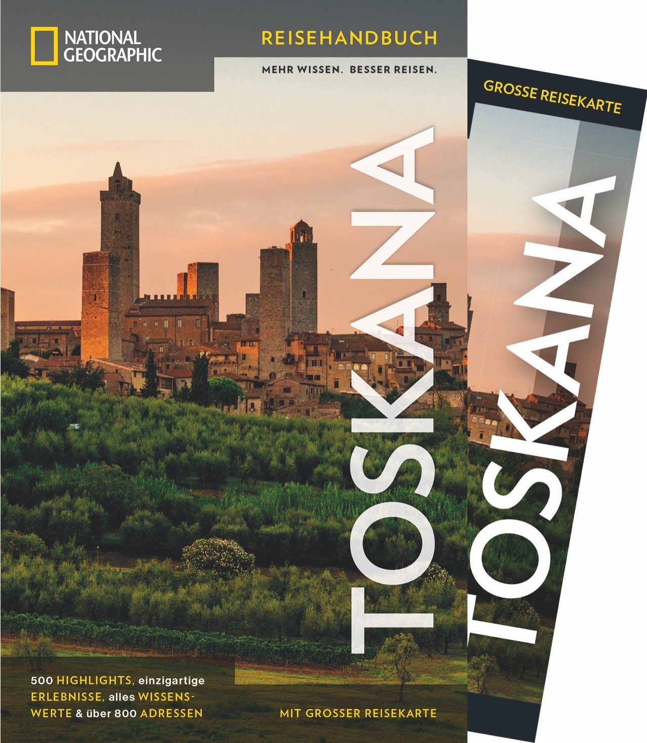 NATIONAL GEOGRAPHIC Reisehandbuch Toskana: Der ultimative Reiseführer mit über 500 Adressen und praktischer Faltkarte zum Herausnehmen für alle Traveler.: Mit Maxi-Faltkarte (NG_Reiseführer) - Image 1