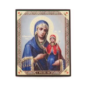 NKlaus Heilige Anna Holz Ikone 10x12cm christlich orthodox, religiös 13925 - Image 1
