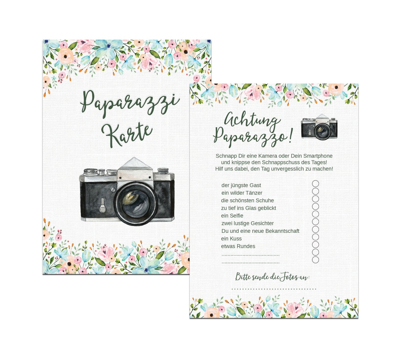 Nastami 50 Karten Fotospiel Hochzeit Fotosafari Postkartenspiel Hochzeit Gastgeschenk Hochzeitsgäste (Weiße Hochzeit) - Image 2
