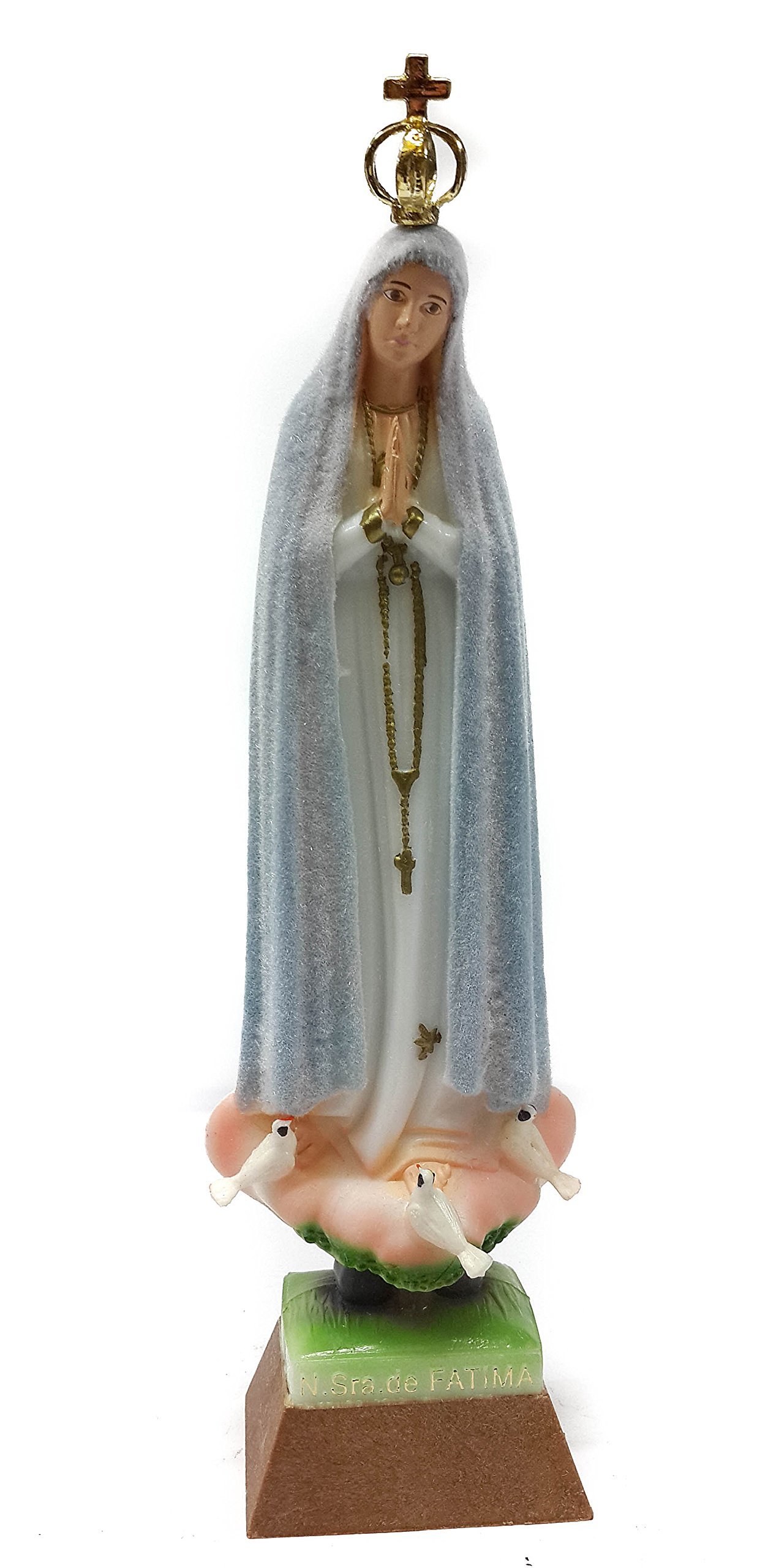 Nazareth Store Statue "Our Lady of Fatima" N SRA De Fatima, handgefertigt, Wetterfarbwechsel, 23,1 cm - Image 1