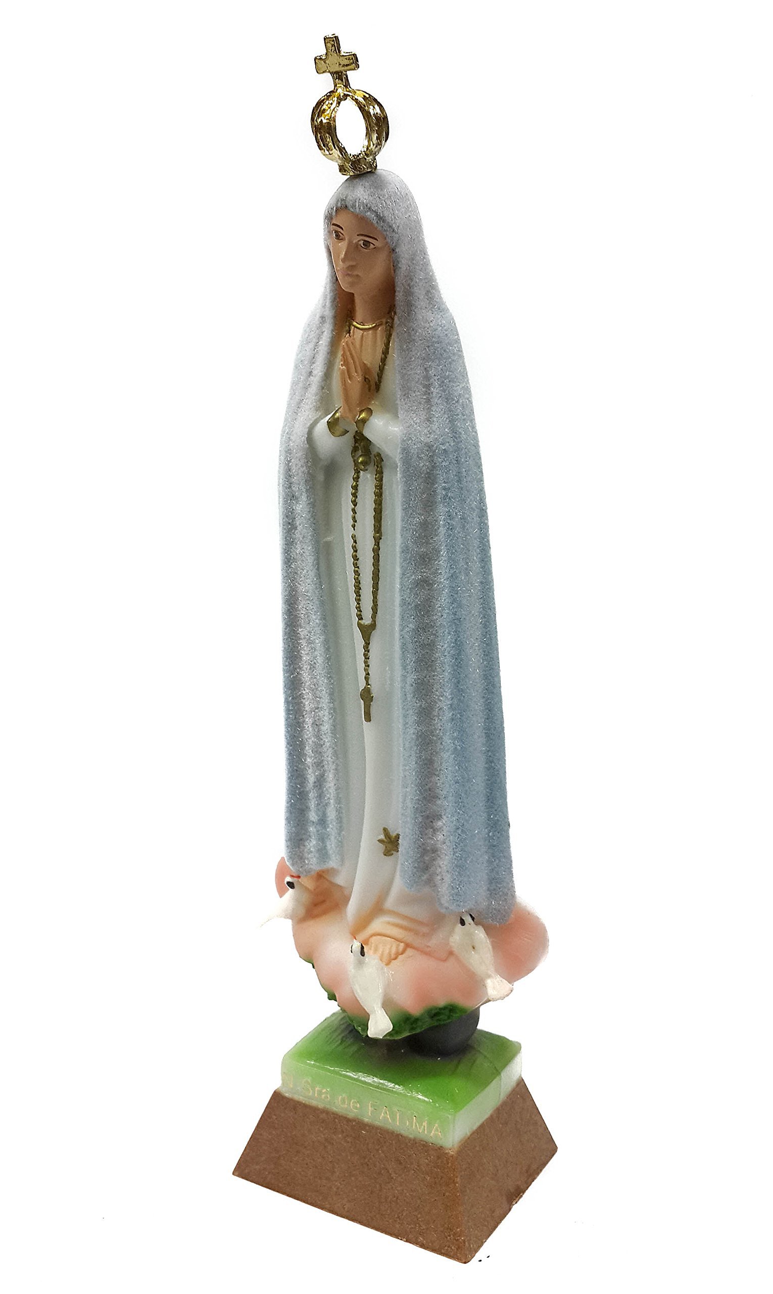 Nazareth Store Statue "Our Lady of Fatima" N SRA De Fatima, handgefertigt, Wetterfarbwechsel, 23,1 cm - Image 2
