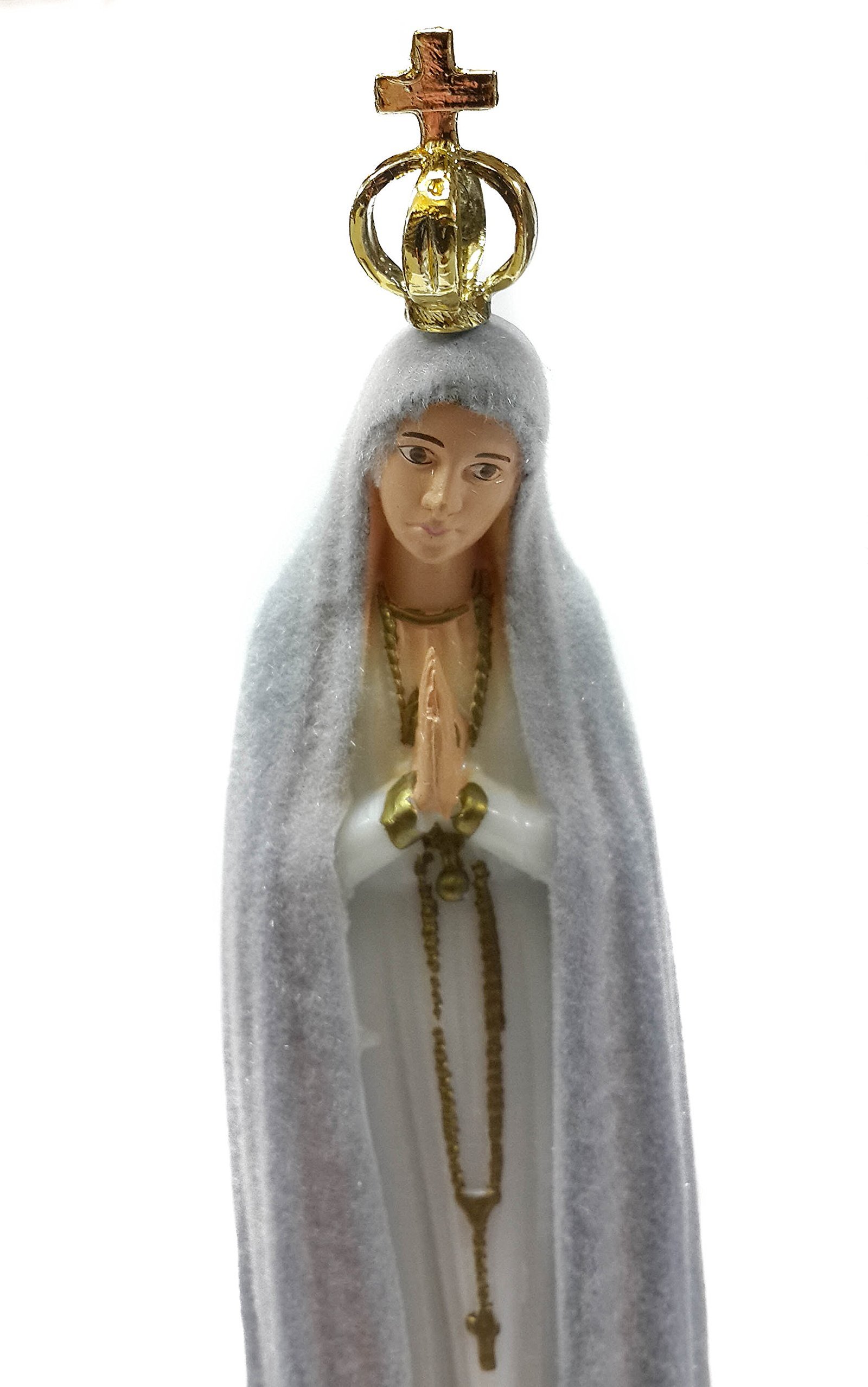 Nazareth Store Statue "Our Lady of Fatima" N SRA De Fatima, handgefertigt, Wetterfarbwechsel, 23,1 cm - Image 4