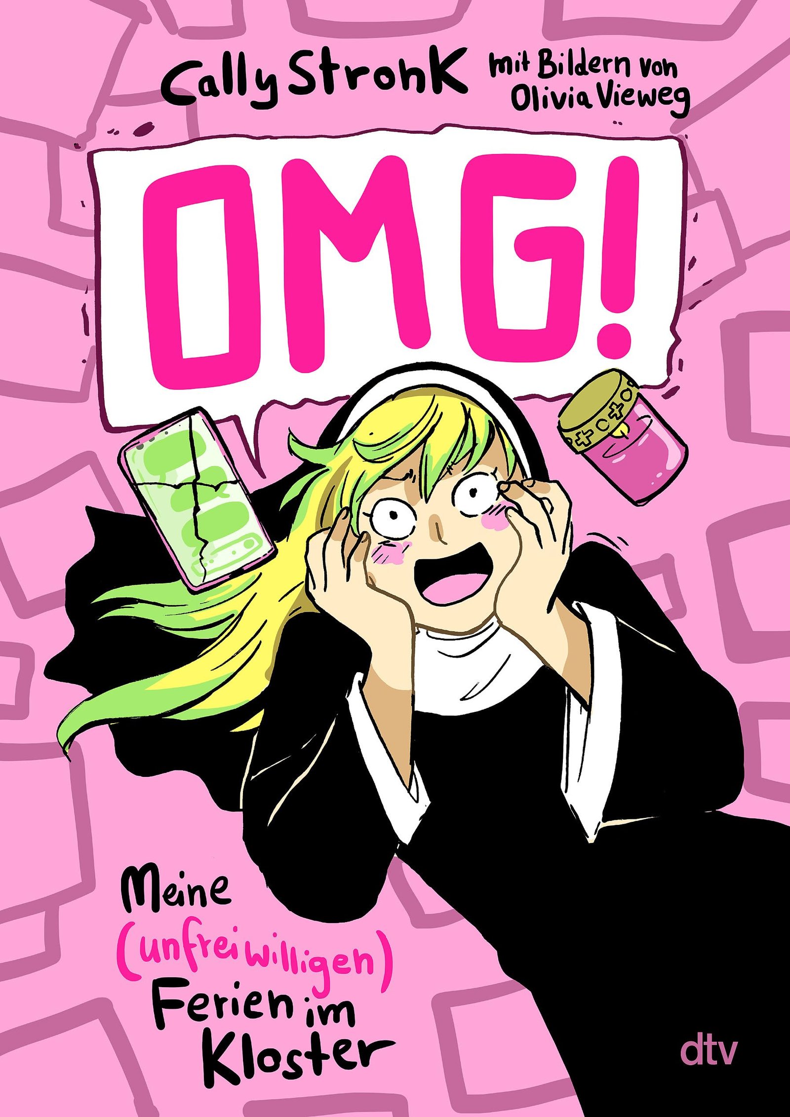 OMG! – Meine (unfreiwilligen) Ferien im Kloster: Comicroman voller Witz und Peinlichkeiten für alle Mädchen ab 10 - von der Autorin der Ruby-Black-Reihe - Image 1
