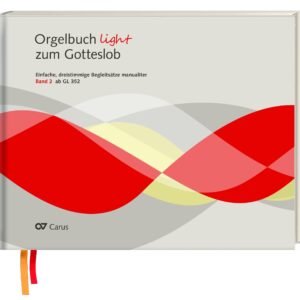 Orgelbuch light zum Gotteslob: Leichte dreistimmige Orgel-Begleitsätze manualiter. 2 Bände (Musik zum Gotteslob) - Image 1
