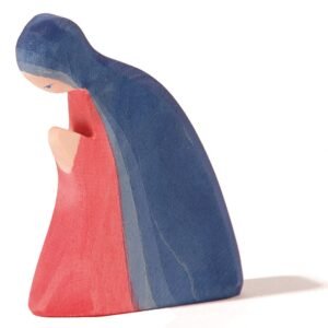Ostheimer 40401 Maria aus Holz Höhe 11,5cm Krippenfigur handbemalt in Deutschland hergestellt - Image 1