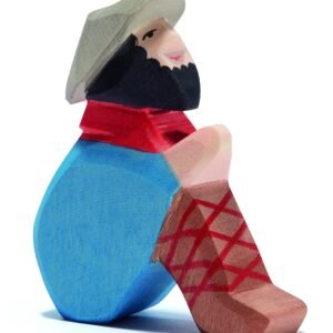 Ostheimer 40503 Hirte sitzend aus Holz Höhe 10,5cm Weihnachten Krippenfiguren - Image 1