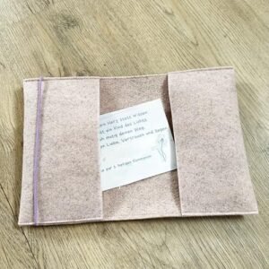 Personalisierte Gotteslobhülle aus Filz mit Name | Schutzhülle Gotteslob 2013 | Geschenk zur Kommunion, Firmung oder Konfirmation - Image 10