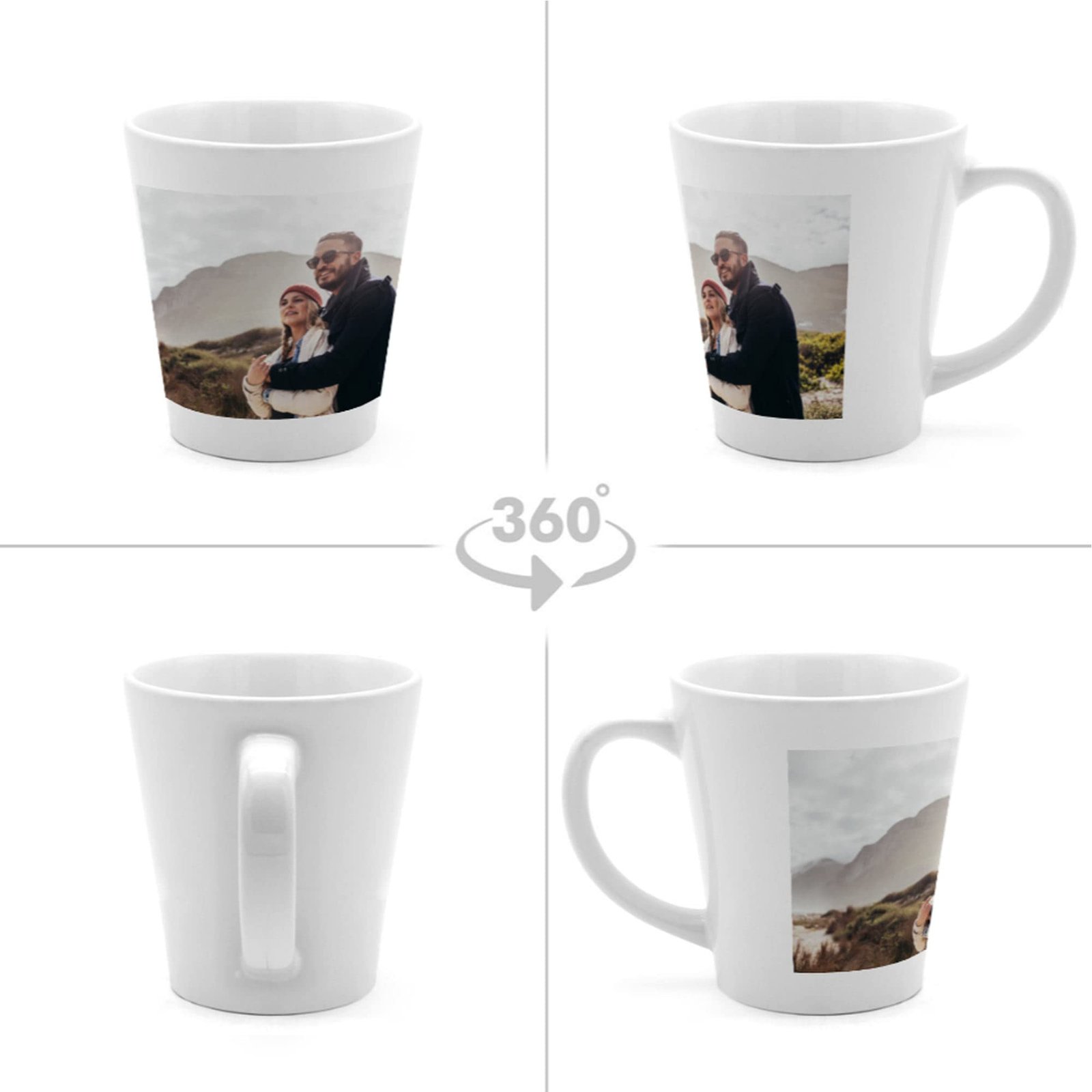 PhotoFancy® - Fototasse 'Design' - Personalisierte Tasse mit Foto selbst gestalten - Image 2