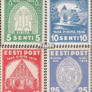 Prophila Collection Estland 120-123 (kompl.Ausg.) postfrisch ** MNH 1936 Brigittenkloster Pirita (Briefmarken für Sammler) Christentum - Image 1