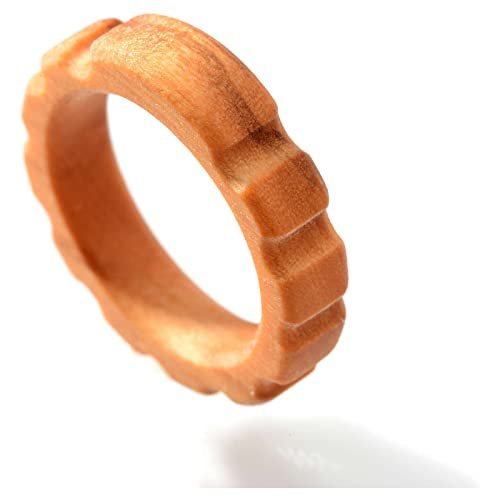 Rosenkranz-Ring Oliven-Holz, 21 mm (0.826 inc.) - DE 66 - Image 3