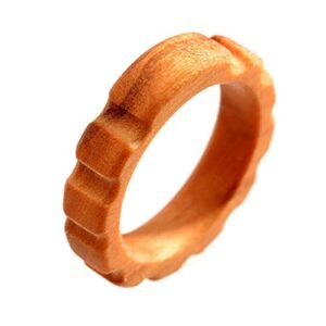 Rosenkranz-Ring Oliven-Holz, 21 mm (0.826 inc.) - DE 66 - Image 4