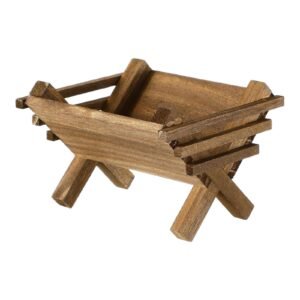 SERUCARY Krippenfigur mit Jesuskind, Dekoration, Kunsthandwerk, Festtagsgeschenk, Krippe Aus Holz, Neuheit - Image 1