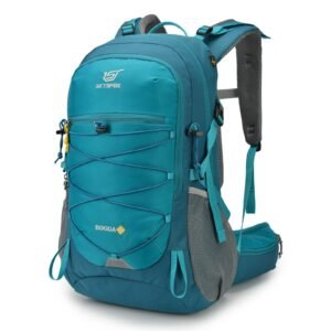 SKYSPER Wanderrucksack 35L Camping Backpack mit Rückenbelüftung Trekkingrucksack aus atmungsaktivem 3D Air Mesh Polyester Camping Outdoor Wandern Rucksack - Image 1
